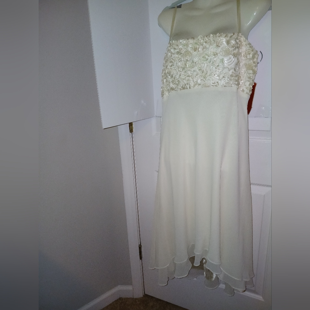Embroidered Cocktail Dress - Picture 1 of 8